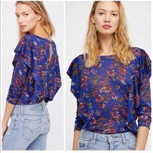 [SOLD]NWOT Free People Dock Street Floral Top